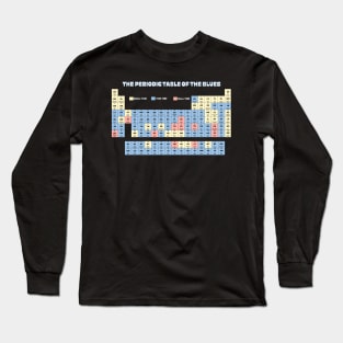 Periodic Table of The Blues Long Sleeve T-Shirt